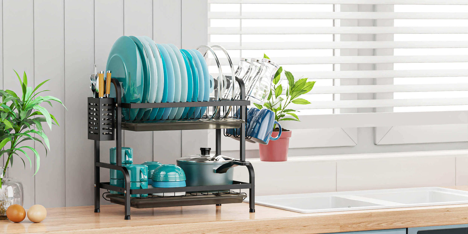 large dish drying rack